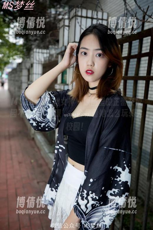 MSLASS梦丝女神 - 原图里的芷蕾在校园不止是‘上课’，合集看她怎么玩转大校园！