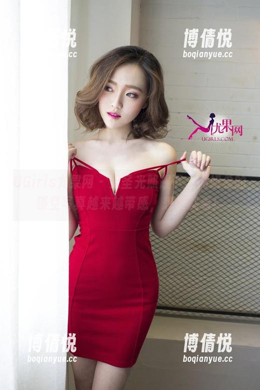 UGirls尤果网 - 无圣光照耀下，周妍希的镂空写真越来越带感，想看就看！