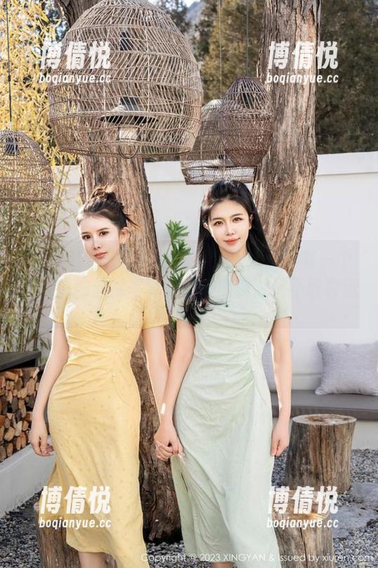 XINGYAN星颜社 - 每个人心中都有一个李丽莎的旗袍写真，摩拳擦掌却又不敢靠近。