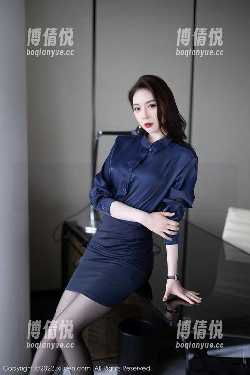 Xiuren秀人网 - 透过周jojobaby的礼服写真，壁纸的流行趋势果然不容小觑呢。
