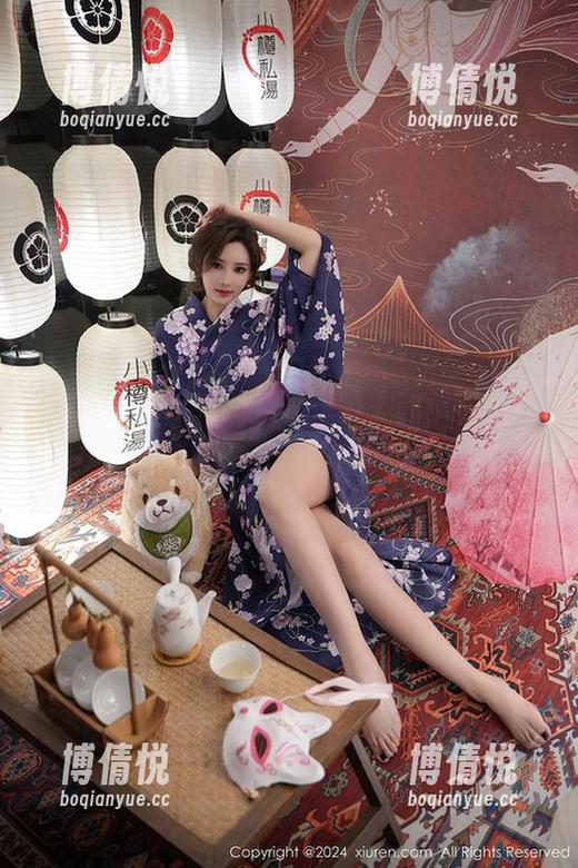 Xiuren秀人网 - 田兮白的双马尾写真，认真让人想起小时候的飘逸感，照片里的我哭了！