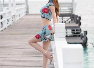 魅妍社 – 高清写真中的黄乐然，突如其来的女神气场。